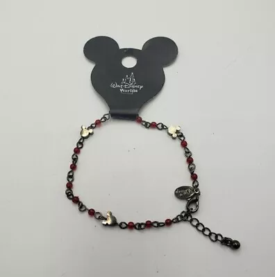 Walt Disney World Parks Mickey Mouse Icon Metal Bead Bracelet Made In Korea • $13