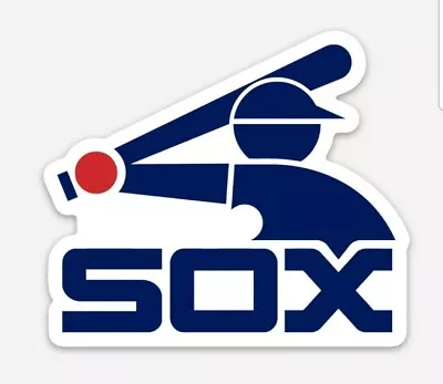 Chicago Whitesox MAGNET - Vintage Logo MLB Baseball Chitown Sox Premium Die Cut • $5.49