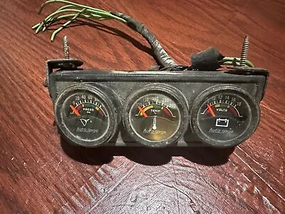 Vintage Triple Auto Gauges • $12