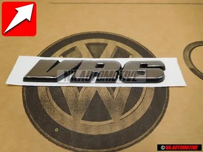 Original VW VR6 Rear Badge Emblem Chrome - 3A0853675 • $45.61