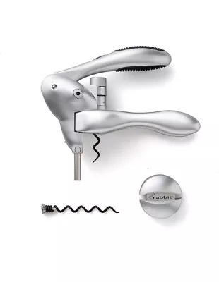 Original RABBIT Corkscrew Wine Bottle Opener Foil Cutter Extra Spiral (Brand New • $25