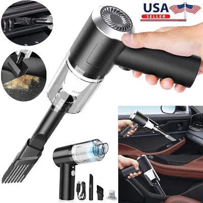 $13.45 • Buy 120W Wireless Cordless Car Handheld Vacuum Cleaner Small Mini Portable Auto Home