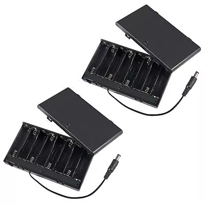 2Pcs 8 Slots AA Battery Holder Case Box 8 X 12V Battery Storage Box Battery C... • $20.76