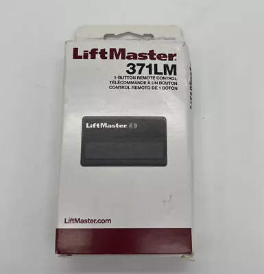 LiftMaster 371LM 1-BUTTON Gate Garage Remote Control Chamberlain Craftsman Comp • £9.34