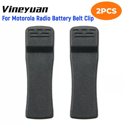 2pcs Belt Clip For Motorola HT1000 JT1000 MTX8000 MT2000 MTS2000 Visar Radio • $8.99