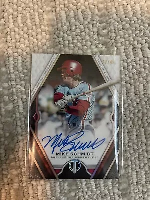 2021 Topps Tribute Mike Schmidt Auto • $60