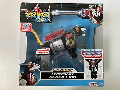 Playmates Toys Voltron Classic Legendary Black Lion (67063) BRAND NEW - DotU • $52