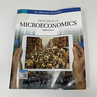 Principles Of Microeconomics 8th Edition  Paperback N. Gregory Mankiw • $17.99