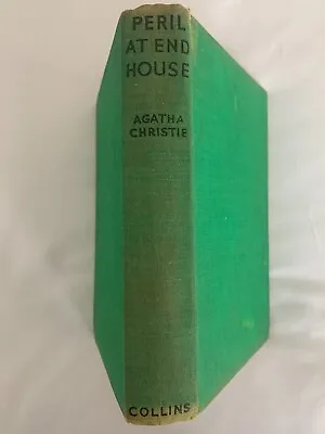 £25 • Buy Agatha Christie   Peril At End House   Uniform Edition 1940 H/b + Fdj.