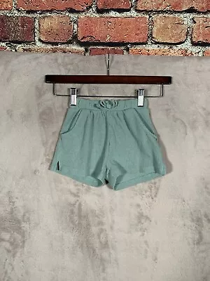 Zara Kids Waffle Shorts Size 3-4 Green  • $6.30