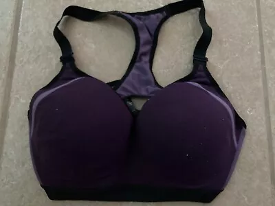 INCREDIBLE By Victoria's Secret Sports Bra 34D Purple Racerback • $4.99