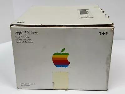 Vintage Apple II Mac Macintosh 5.25 A9M0107 Floppy Disk Drive -- BOX ONLY • £24.12