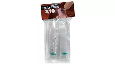 Nutribird S10 (4 Piece) 0.3oz - Syringe For REARING To The Hand • $6.73