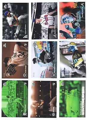 2023 Topps Black & White NUMBERED PARALLELS (BUY 3 GET 1 FREE!) YOU PICK/CHOOSE • $8.95