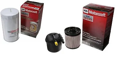 11-16 6.7L Powerstroke Diesel Truck Genuine Motorcraft OEM Oil & Fuel Filter Kit • $99.74