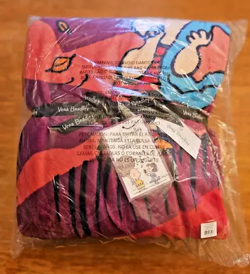 Vera Bradley  Peanuts® Plush Throw Blanket Fall For Peanuts-Sealed In Bag • $80