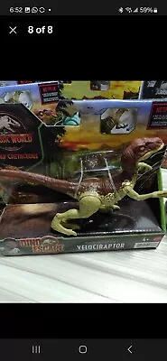 Velociraptor Fierce Force Jurassic World Camp Cretaceous Dino Escape New! • $8.99