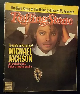 Rolling Stone Magazine Mar 15 1984 #417 Michael Jackson No Label • $7.96