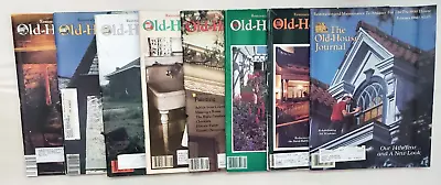 VNTG Old-House Journal Magazines (Lot Of 8 From 1986) W13 L04 • $24.99