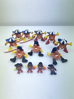 Vintage Ovalteenies Figures X 10 Mixed Basketballer Surfer Skater - VGC • $24.99