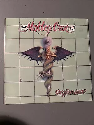 Mötley Crüe ‎– Dr. Feelgood LP 1989 Elektra ‎9 60829-1  1st Press • $40