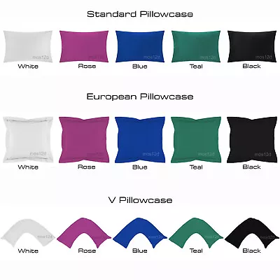 100% Cotton Standard  European Or V / Tri / Boomerang Pillowcase Pillow Case • $15.50