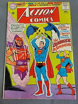 Vintage Silver Age Action Comics #330 (Nov 1965 DC) Superman SuperGirl *See Des • $12