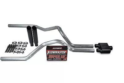 For Dodge Ram 1500 Truck 09-18 2.5  Dual Exhaust Kits Flowmaster Super 10 B C T • $268.95