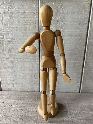 Vintage Jointed Maniquette Model Articulated Artist Mannequin Made In Japan 11” • $62