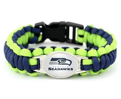 Seattle Seahawks NFL Paracord Bracelet NEW Free Shipping!! • $7.95