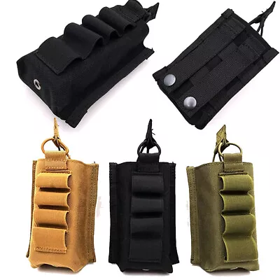 Tactical Molle Magazine Pouch Open-Top Holster Rifle Shotgun Shell Mag Holder US • $8.98