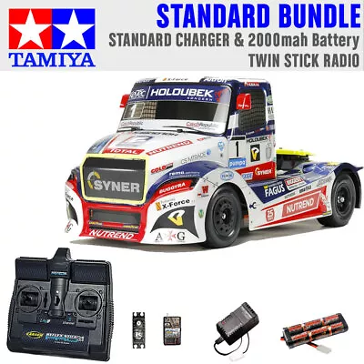 Tamiya RC 58661 Buggyra Fat Fox Racing Truck 1:14 Standard Stick Radio Bundle • £198.95