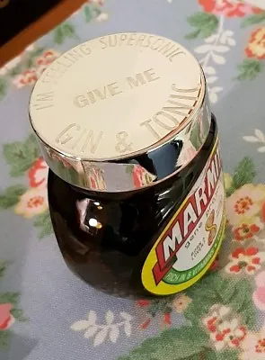 Silver Plated Savoury Spread Lid - Marmite Bovril - Gift • £37.50