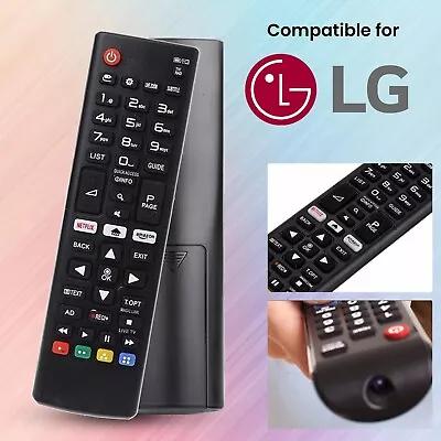 Akb75095308 For Lg Tv Replacement Remote Control  Smart Tv Led 3d Netflix Button • £3.45