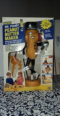 Vintage Planters Mr. Peanut  Peanut Butter Maker 1995-96 No. 222 New in Box • $45