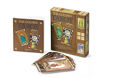 The Golden Tarot Deck Cards Collection Box Gift Set Mind Body Spirit Read • £7.98