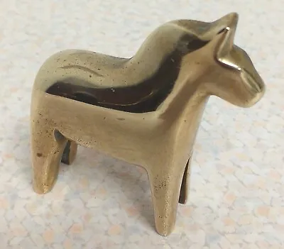 Vintage Brass Trojan Horse • £10