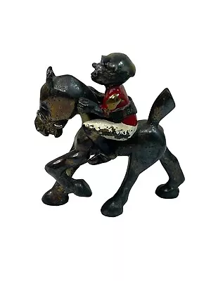 1936 K&O Kronheim & Oldenbusch Brass Horse And Jockey Figurine Kentucky Derby • $65