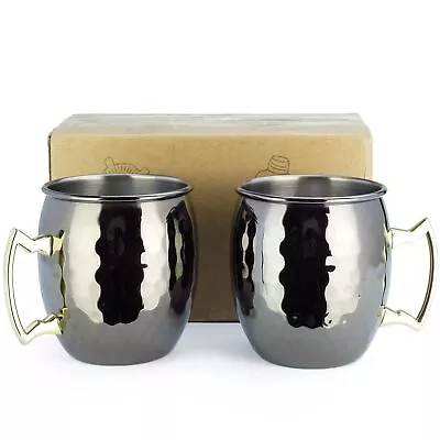 PG Moscow Mule Mugs - Large Size 19 Ounces - Set Of 2 Cups - Stainless Steel ... • $21.85