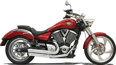 1810-1996 6V23D Pro-Street Exhaust Chrome Bassani VICTORY VEGAS GUNNER HIGHBALL • $849.95