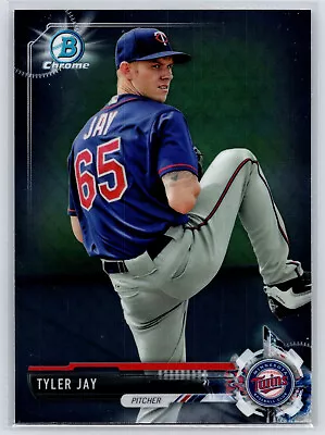 2017 Bowman Chrome Prospects #BCP114 Tyler Jay Minnesota Twins Baseball Card • $1.60