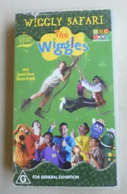 THE WIGGLES Wiggly Safari  VHS PAL 2002 Original Cast   • $14.95