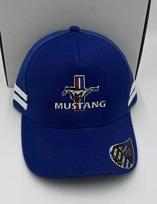 Mustang Embroidered Cap Hat Ford Fastback Pony Shelby Gt350 289 302 351 428 429 • $32.99