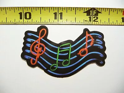 Musical Notes Music Neon Style Sticker Decal Colorful Funny Celebration • $2.49