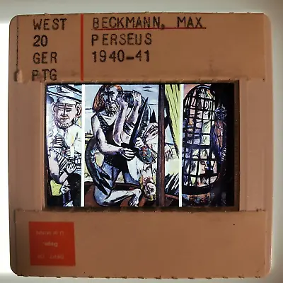 Max Beckmann  Perseus  1940-41 Art 35mm Glass Slide • $20