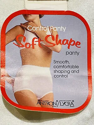 Control Panty Brief Women's Underwear Size Small High Waist Antron Vintage • $24.95