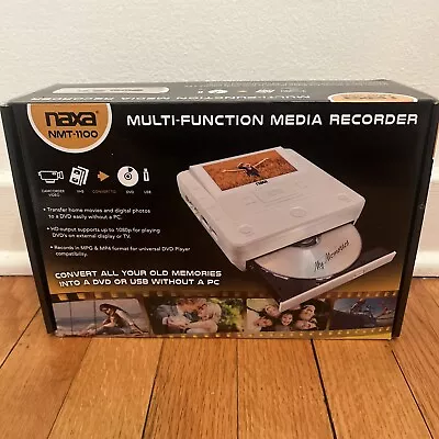 Naxa NMT-1100 Multi Function Media Recorder Convert Home Movie VHS To DVD Or USB • $79.99