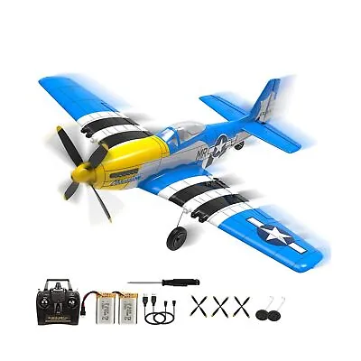 P51D RC Plane 4CH 2.4GHz RTF Remote Control Airplane P-51 Mustang Fighter Gli... • $179.43