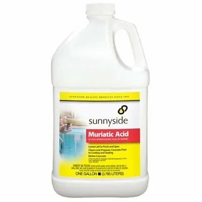 Muriatic Acid Fast-acting Cleaner For Brick & Mortar 1 Gallon • $39.99