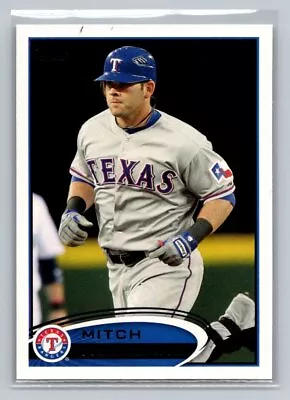 2012 Topps #299a Mitch Moreland Texas Rangers • $2.49